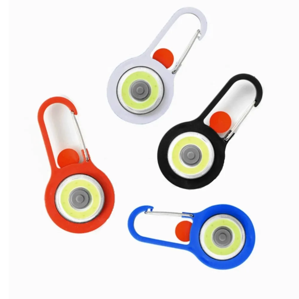 مصباح يدوي بسلسلة مفاتيح LED خارجي - مصباح طوارئ صغير محمول فائق السطوع يعمل بالبطارية والمشي لمسافات طويلة والتخييم #3