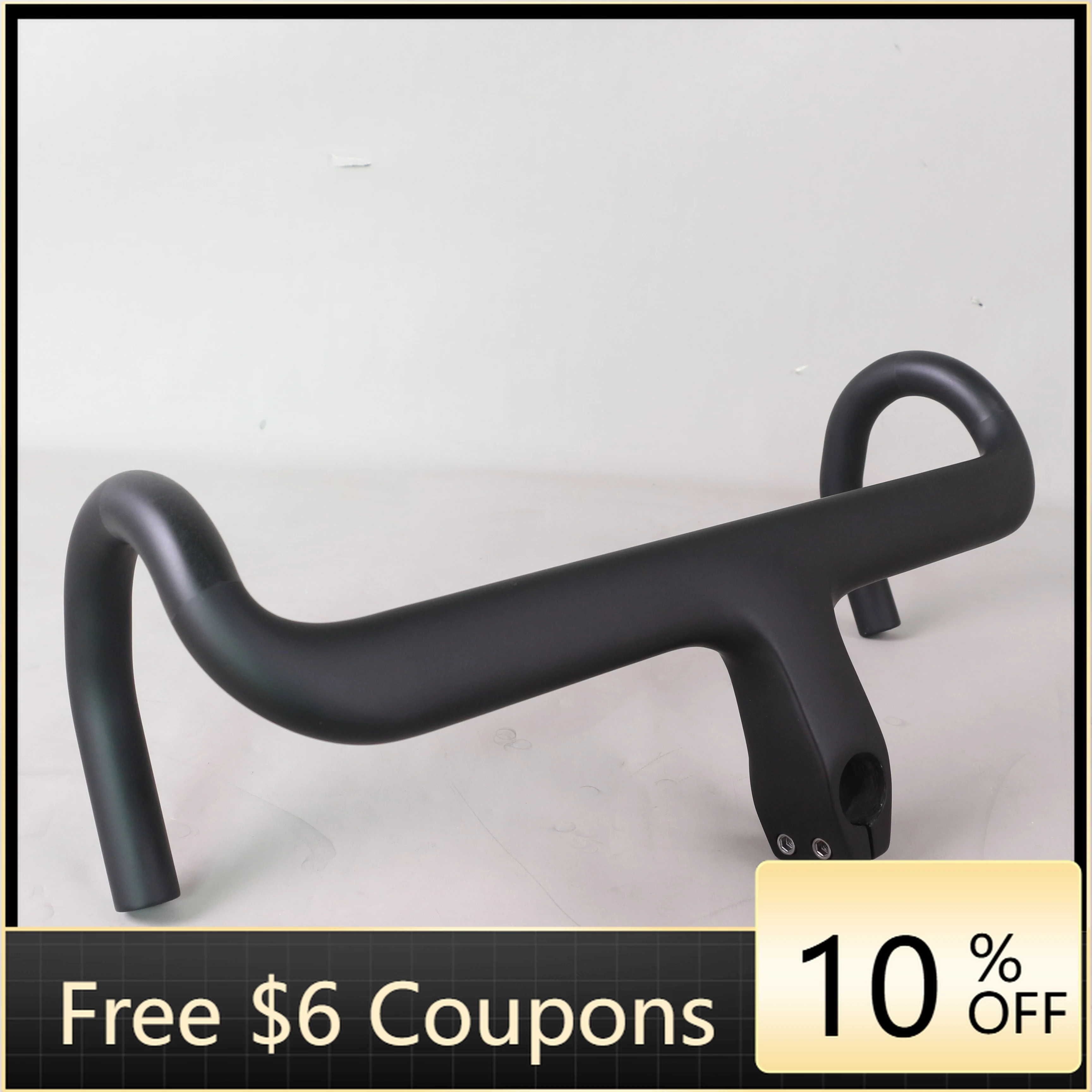 

STLF Aero Road Bike Handlebar UD Matte 100% Toray T700 Carbon Handlebar Size HB010 400/420/440mm