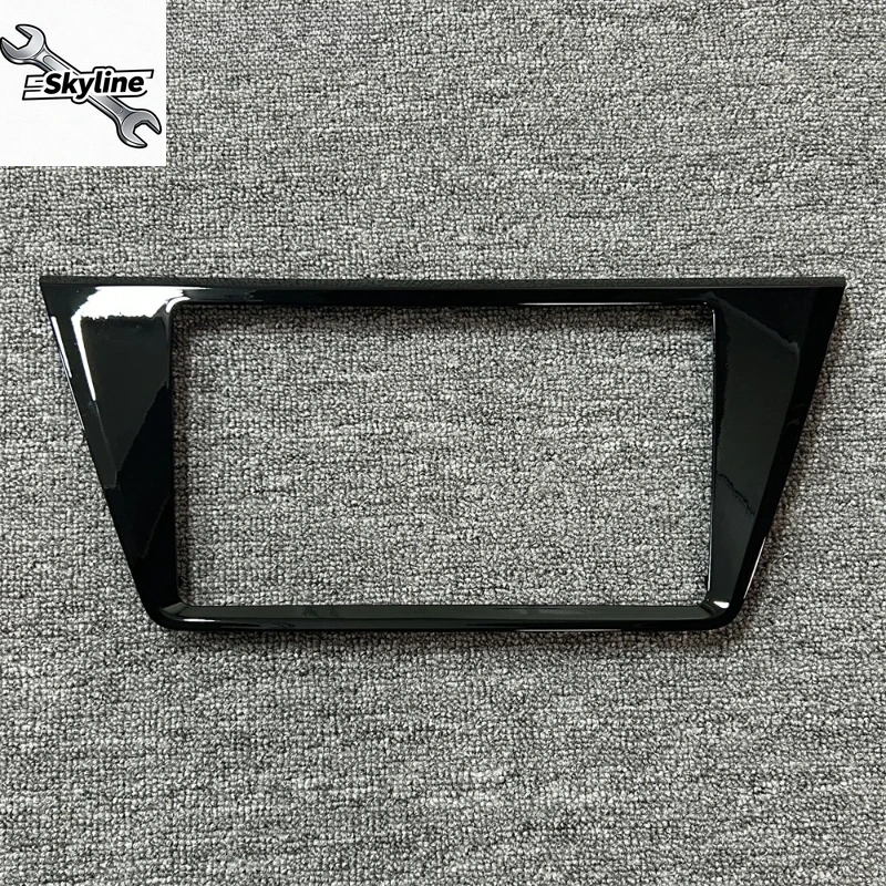 5TD 858 069 G 8インチ ステレオ ナビゲーション ディスプレイ スクリーン フレーム ベゼル ピアノブラック 5TD858069G