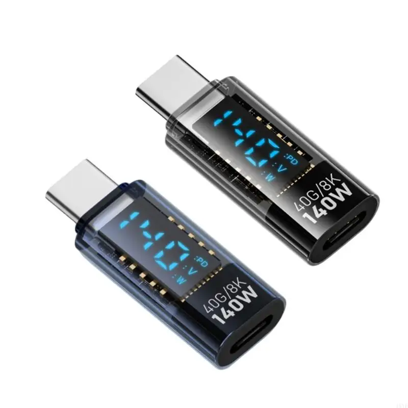 

15YE USB C Female to USB C Male Adapters Convenient 140W Fast Charging and 40Mbps Data Transmisson Type C Extension
