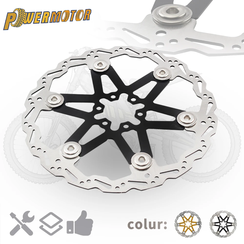 

Motorcycle 6061 Aluminum Floating Front Brake Rotor Disc For Sur-Ron Light Bee Electric Off Road Bike Spare Accessories