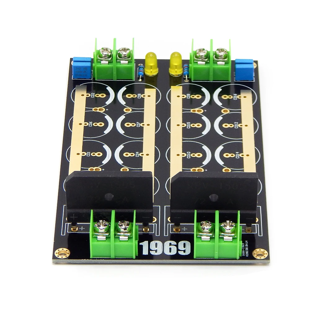 1969 Amplifier Circuit Board Of Power Filter Board DIY Kits For HD1969 Audio Amplifier Power Supply Board