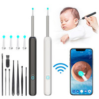 Wi -Fi visible wax elimination spoon USB 1080P HD load otoscope Ear Cleaner Ear wax removal tool Suitable for Android iOS phones