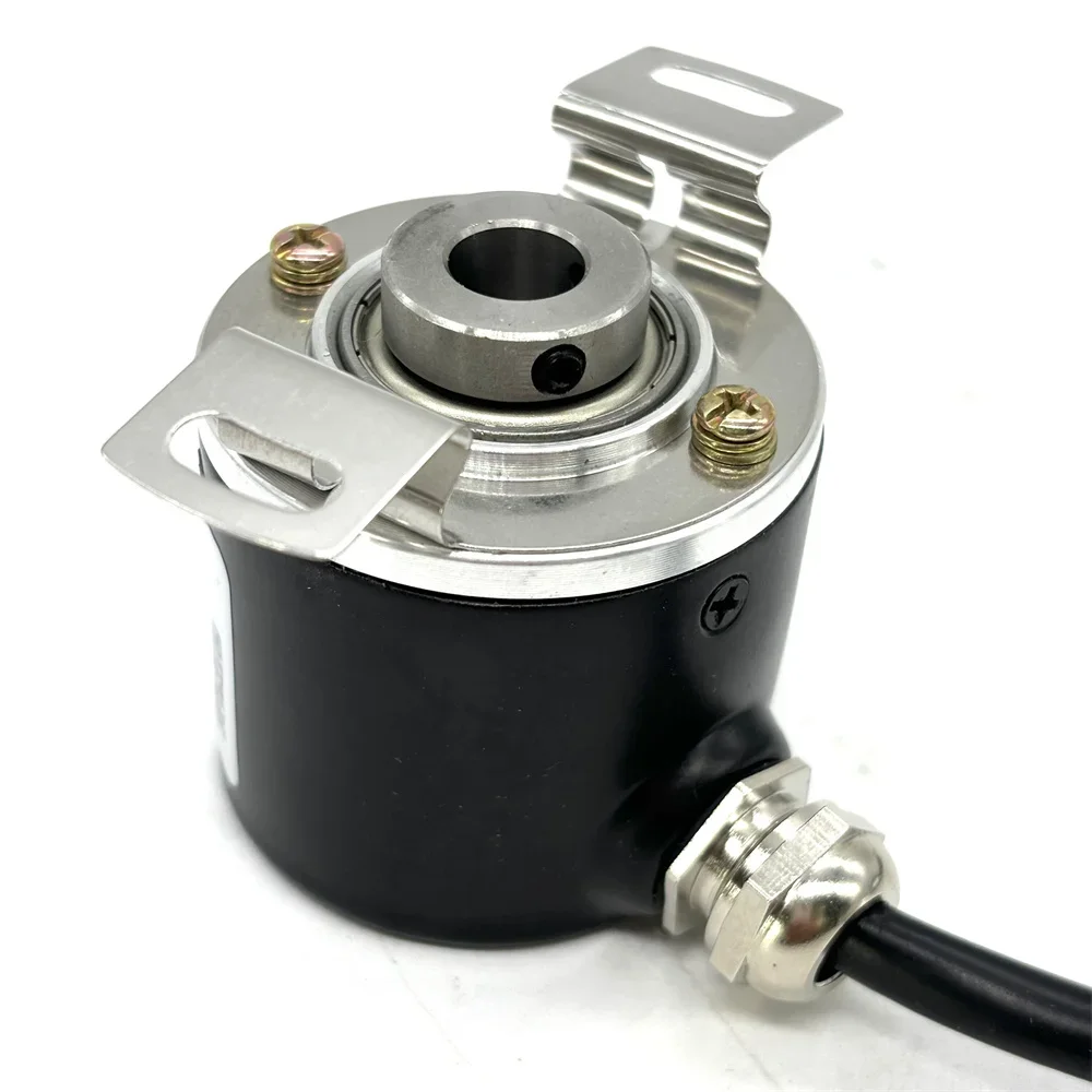 

In stock CALT GHB38 Rotary Encoder 8MM Blind Hollow Shaft Encoder A B Z A- B- Z- Use For Embroidery Machine