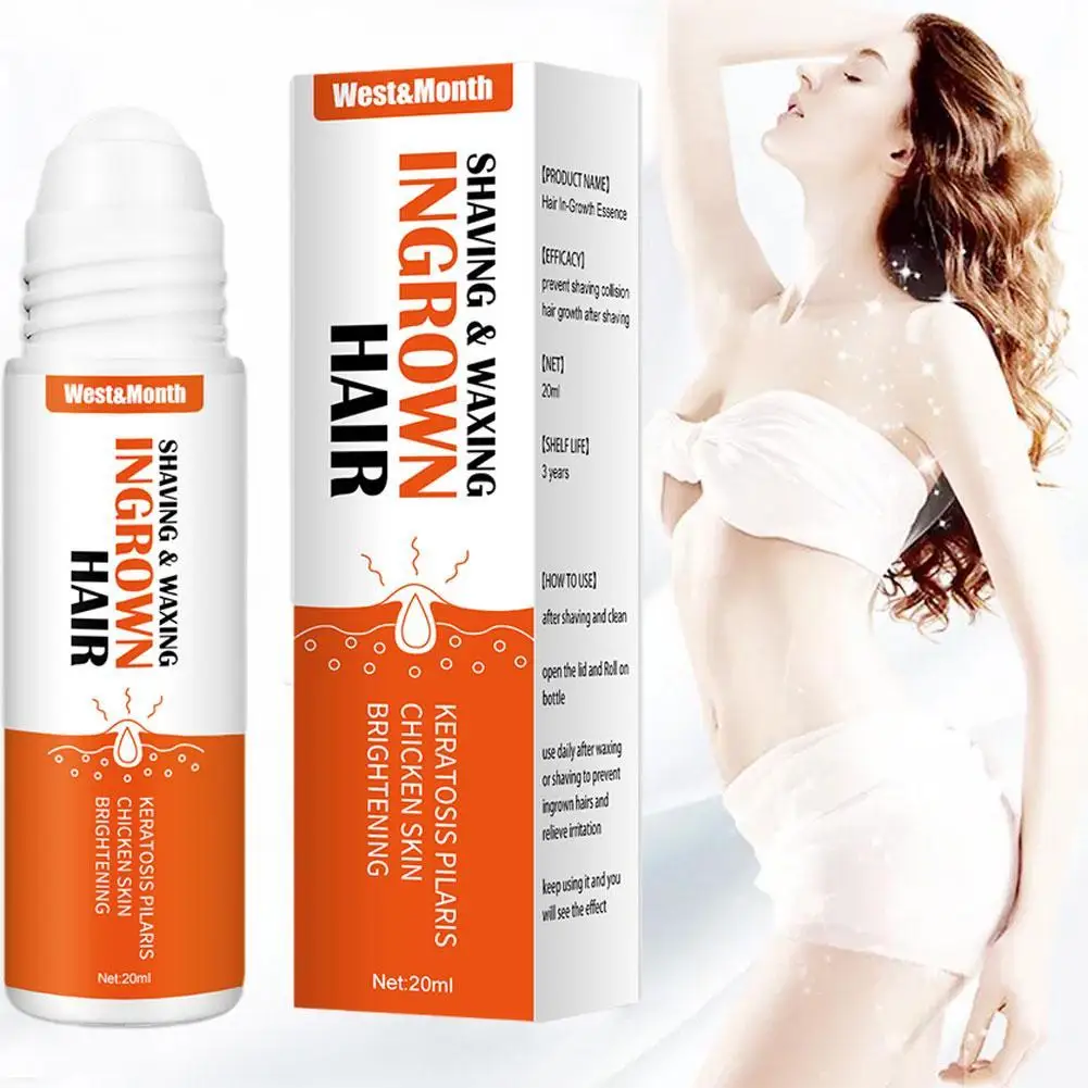 Ingrown Hairs Treatment After Shave Repair Dark Spot Serum For Body Hair V5N7