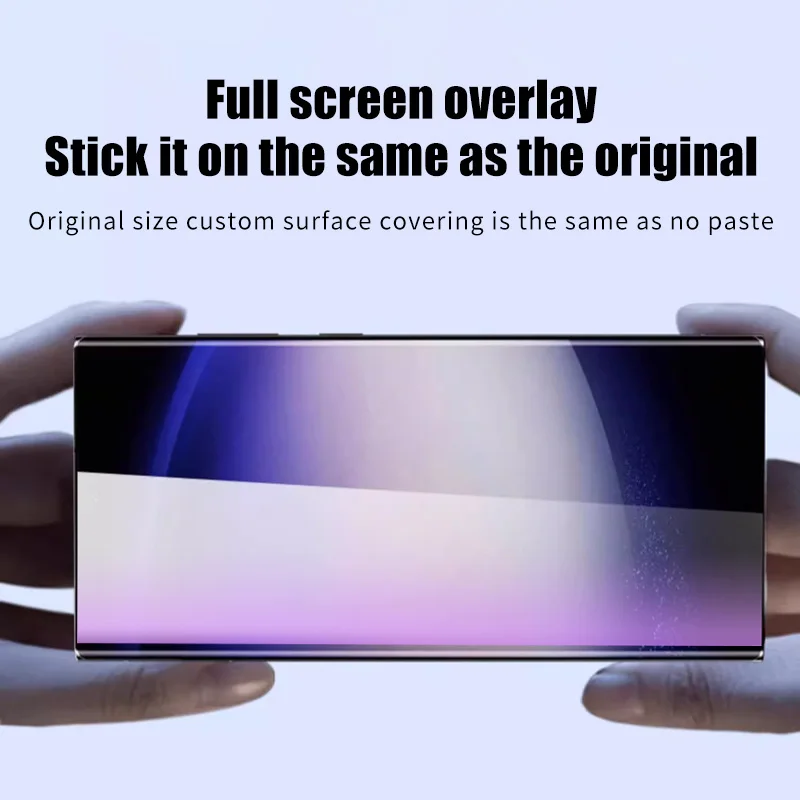 4Pcs Hydrogel Film For Samsung Galaxy S23 S24 Plus S10 Lite S10E S20 S21 FE S22 Ultra Protective Screen Protector S9 Not Glass