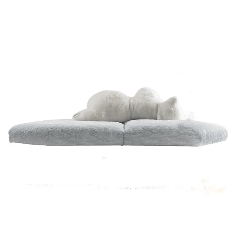 Polar bear Italian minimalist Internet celebrity designer creative big white bear styling cotton