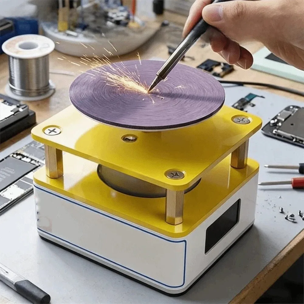 

Compact Design Mini Electric Grinder Lightweight Portable Design Multi-Function Grinding Tool Stable Performance