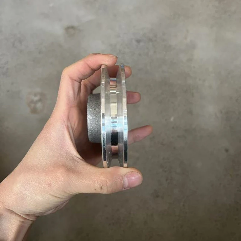 بكرة حزام المحرك ذات الفتحة الواحدة نوع 2070 بكرة ألومنيوم لملحقات أدوات الطاقة لضاغط الهواء 2065 #3