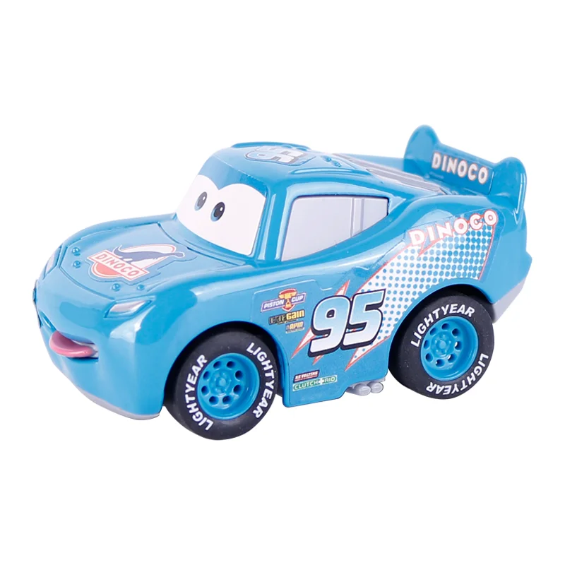 8 pièces ensemble Disney Pixar voiture foudre Mcqueen conteneur camion ensemble figurines Jackson tempête Mack oncle camion retirer voitures jouet cadeau