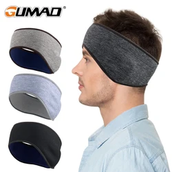 Thermal Fleece Headband Winter Warm Sweatband Head Band Gym Yoga Sport  Cycling Training Running Fitness Hair Bandage Men Women