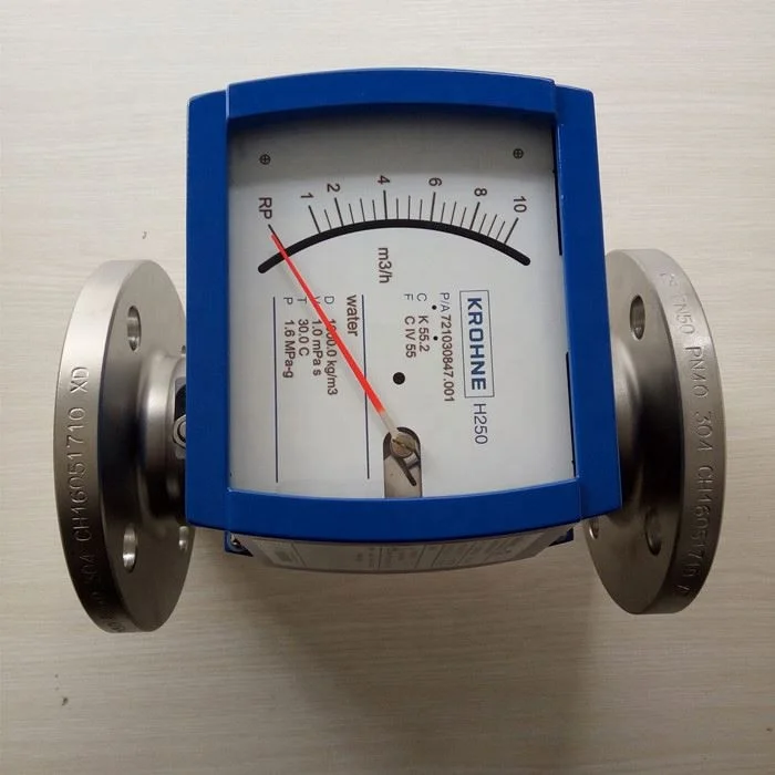 Krohne Variable area flowmeter h250 m40 for liquids and gases Liquid Flow Sensor