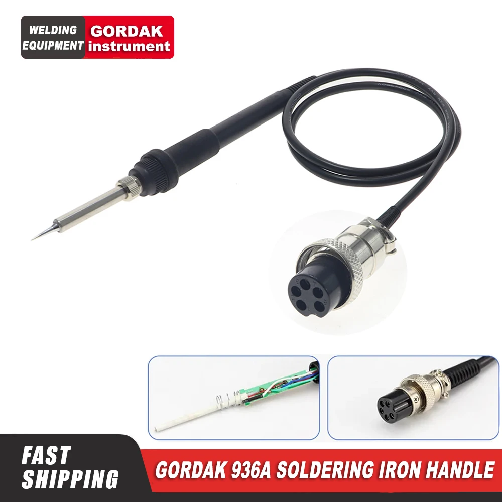 

GORDAK Soldering Iron Handle for 936A, 938A, 952, 968, 863, 868, 868A 868D 902 Series Soldering Station Soldering Iron Handle