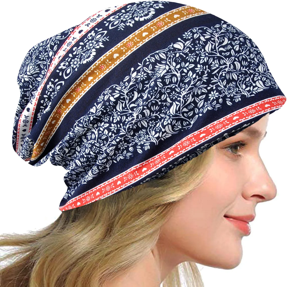 Frühlings- und Herbstmode: Herren-Baotou-Mütze, winddichte Outdoor-Maskenmütze, doppelfunktionale Pullovermütze, warme Damenmütze für die Zeit nach der Geburt. – Detail 7