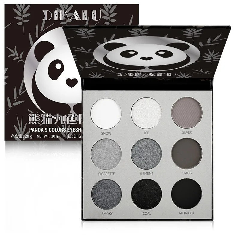 cross-border-panda-eyeshadow-palette-9-pan-matte-shimmer-dark-smokey-waterproof-long-lasting-pigment-for-women