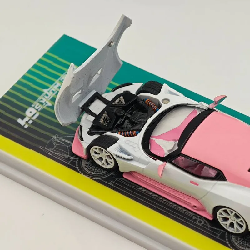 Fine Works 1/64 Aston Martin Vulcan Alloy Motor Vehicle Toy Die-casting Metal Model Collection Boy Christmas Gifts