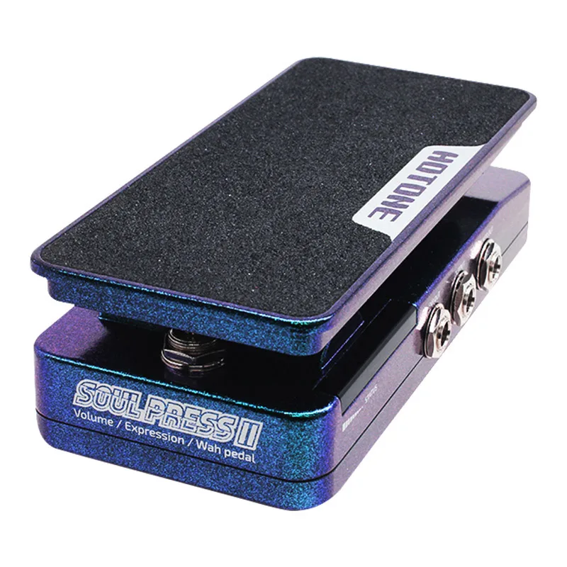 Ampero Soul Press Ii Sintonizador de fagot Prensa Metal Efectos de bloque único Pedal Expresión Wah Tono Volumen