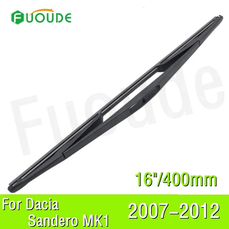 

Rear Wiper Blade For Dacia Sandero MK1 16"/400mm Car Windshield Windscreen Rubber 2012 2011 2010 2009 2008 2007