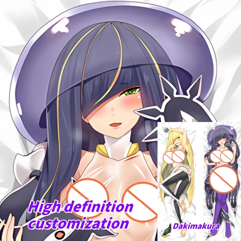 

Dakimakura Anime Lusamine Double-sided Print Life-size Body Pillow Cover Bedding Gifts