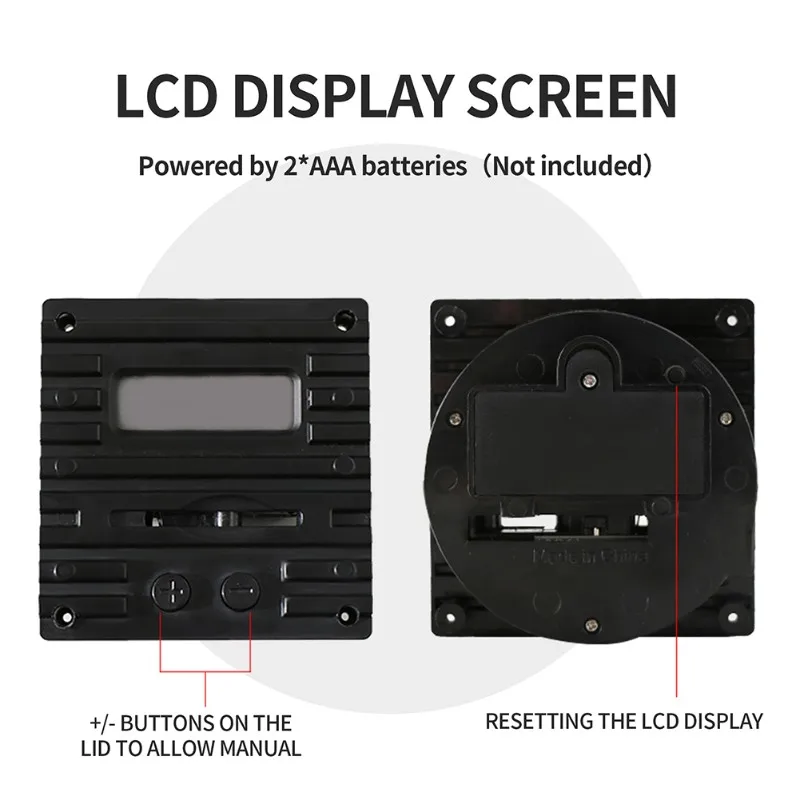 Caixa de poupança de dinheiro de moeda digital lcd contagem eletrônica cofrinho para rússia caixa de dinheiro recipiente