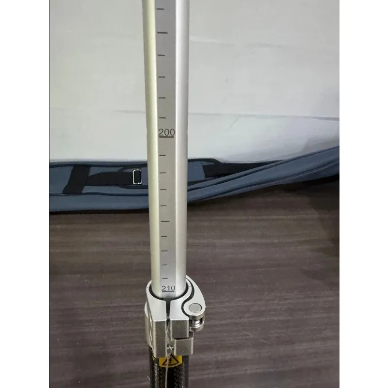 【من الصين】مسح القطب RTK GPL25A، ألياف الكربون التلسكوبية العالمية 2.2 مترًا، ملحقات القياس المسح والرسم المحمول