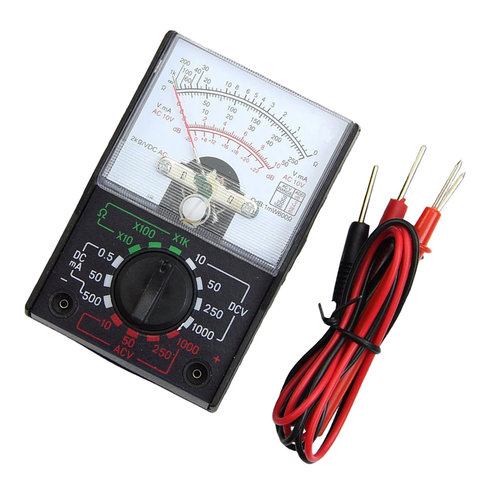 

1pc Multimeter Voltmeter Auto-Ranging Handheld Compact LCD Screen Large Display Powered Durable Electrical Tool Circuit