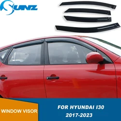 Side Window Deflector For Hyundai I30 2017 2018 2019 2020 2021 2022 2023 Car Door Rain Guard Side Window Sun Visor Weathershield
