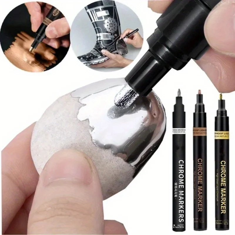 1pc High Photoelectric Reflective Paint Marker for Metal - DIY Liquid Signature Model