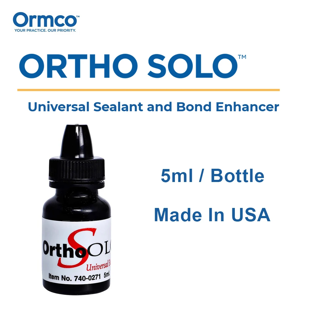 American Ormco Orthodontic Ortho Solo Dental Universal Sealant and Bond Enhancer OrthoSolo Bonding Primer Dentistry Materials