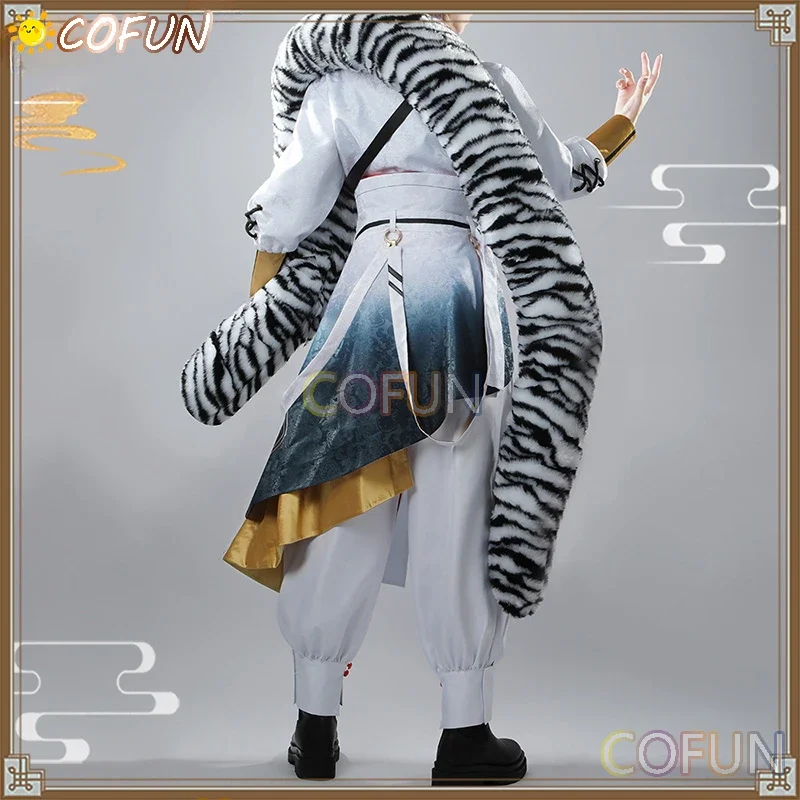 COFUN [Customized] NIJISANJI Vtuber ROF-MAO Kagami Hayato Cosplay Costume Halloween Outfits Men New Suit Uniform