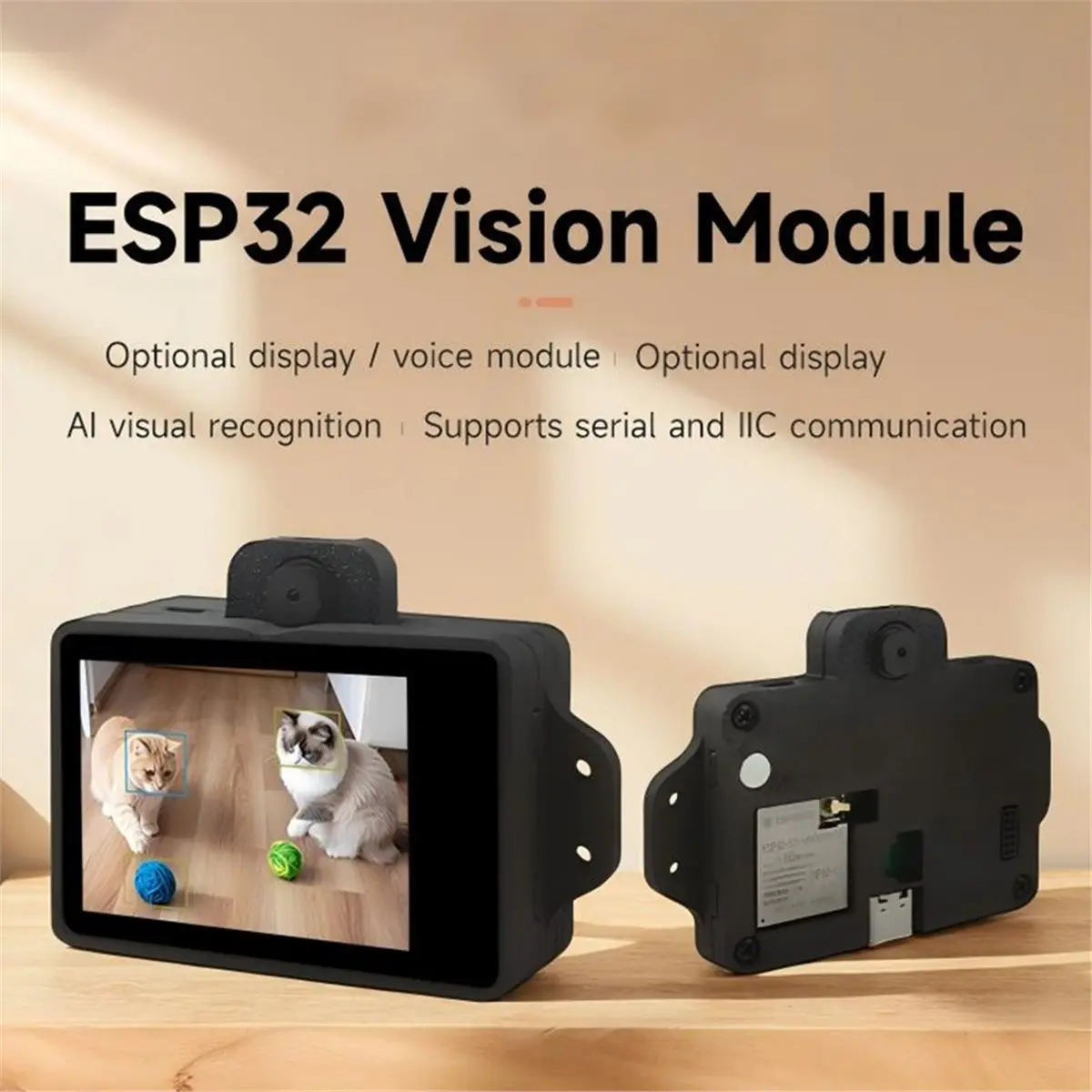 OV2640 Visual Recognition Module - AI Camera Image Face Detection Sensor for Programmable Kit Standard