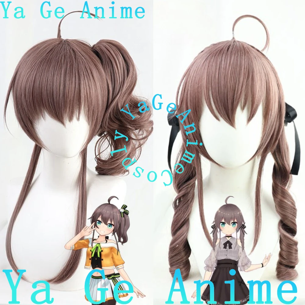 

Hololive Generation 1 YouTube Virtual VTube Streamer Natsuiro Matsuri Cosplay Wig Halloween Carnival Party Heat Resistant Hair