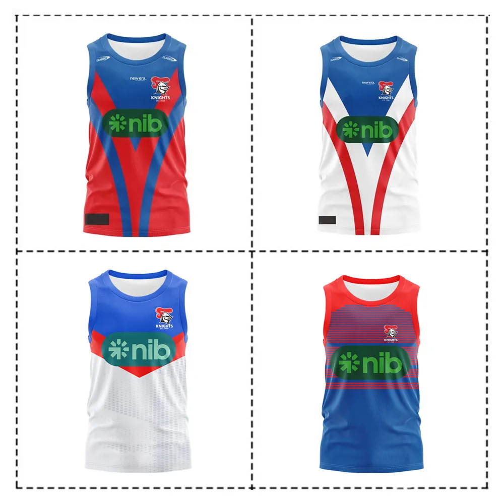 

2024 knights Home / Away Singlet Rugby Jersey - Mens Size: S-XXXL（Print Custom Name Number）