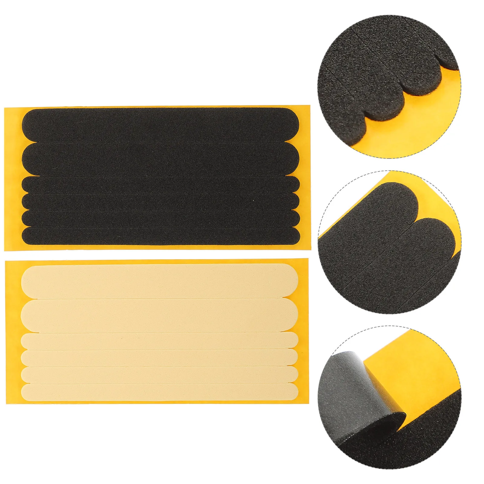 

2 set Heel Protectors Anti-Friction Foot Pads For Shoes That Are Too Big Heel Cushion Inserts Wear-Resistant Shoe Liners For