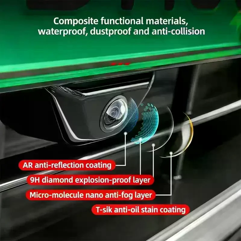 Rearview Camera Protective Cover For Cars 360° Reversing Camera Sand And Gravel Protection Rainproof Cover Exterior Accessories