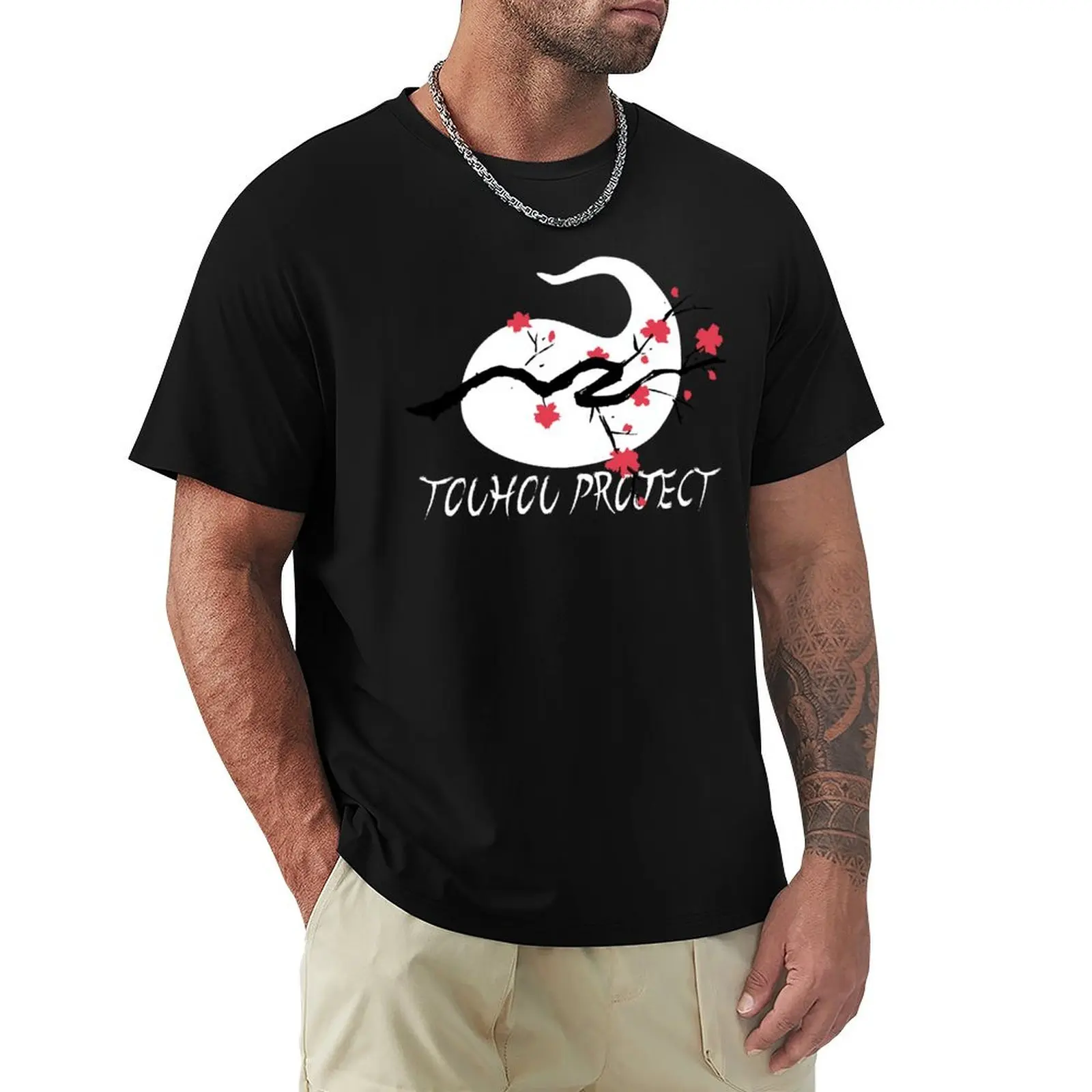 Touhou Project - Perfect Cherry Blossom - Youmu T-Shirt anime clothes plus sizes Men's clothing