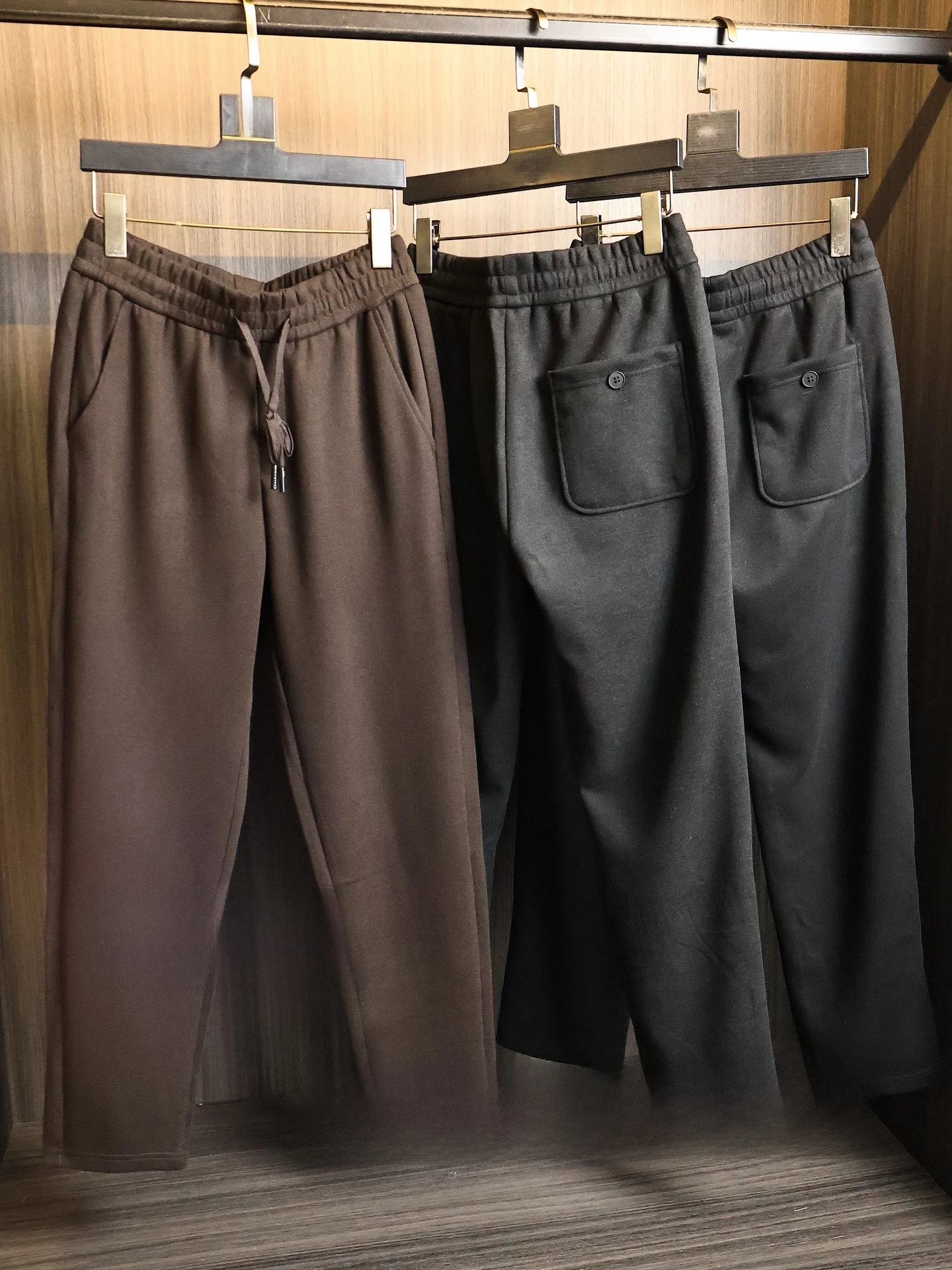 Comfortable Elastic Waist Casual Pants for Men Soft Skin-friendly Stretchy Versatile Autumn Fashion City Style Straight Leg