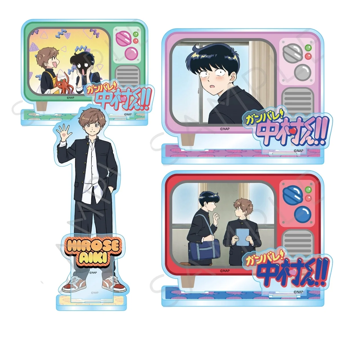 Go For It Nakamura Acrylic Stand Figure Nakamura Okuto Anime Model Plate Desktop Decoration Creative Keychain Otaku Fans Gift
