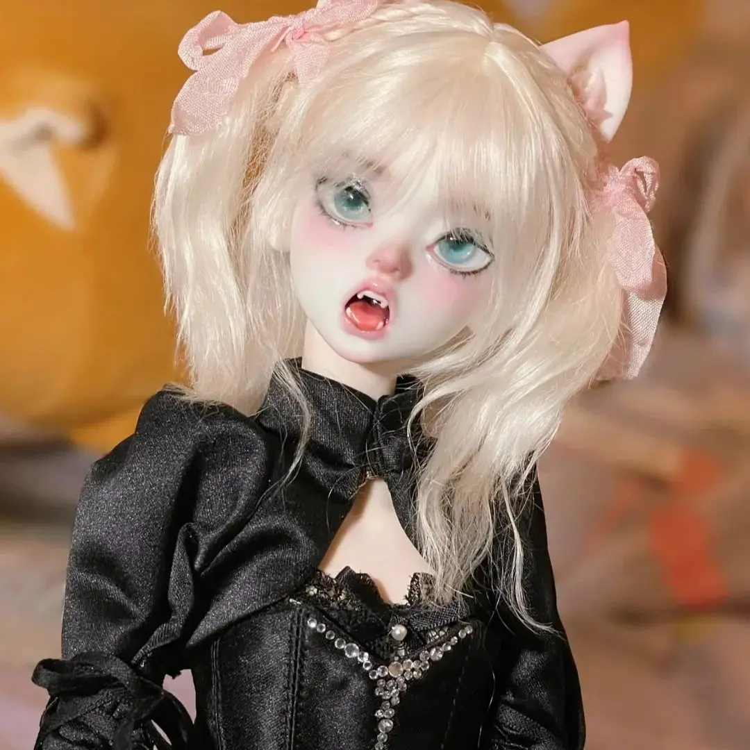 New 42cm Bjd doll 1/4 hakimi joint give eyes gift includes transparent palms and ears premium resin