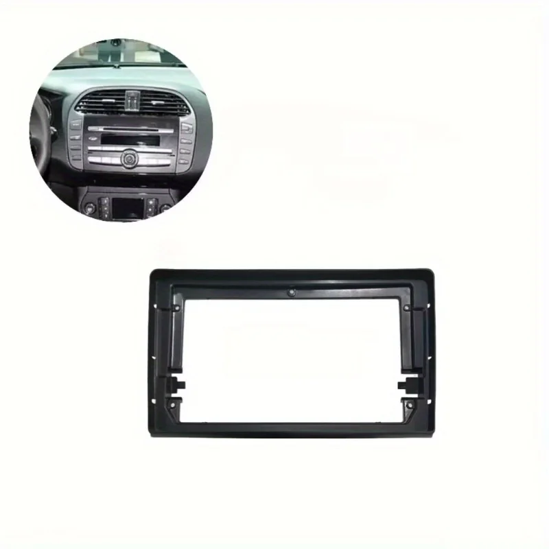 9 Inch Car For FIAT Bravo (198) 2008-2013 Fascia Radio Panel Dash Kit Install Facia Console Bezel Adapter Plate Trim Cover Frame