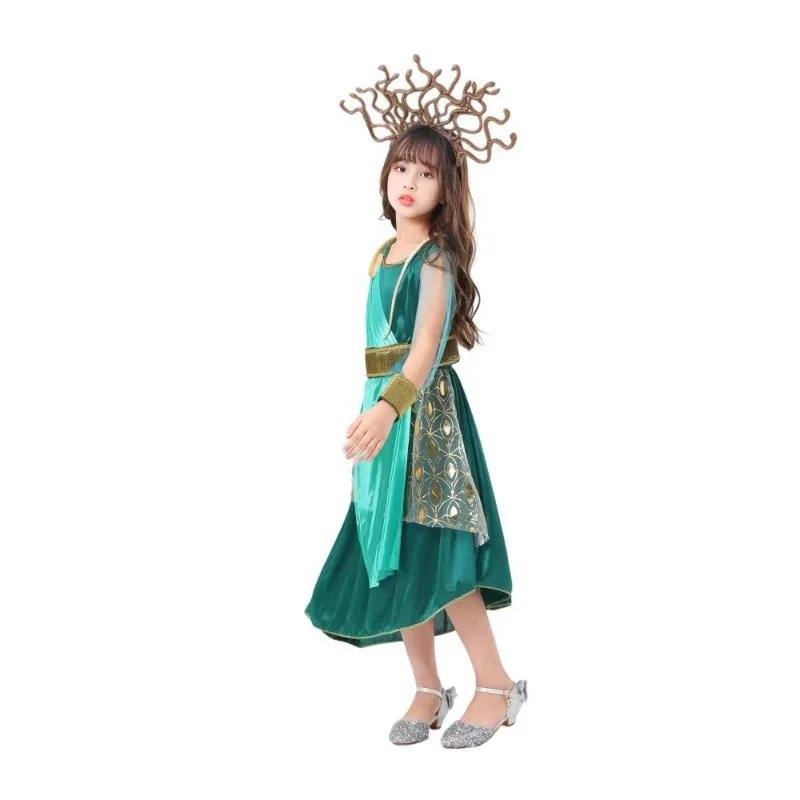 Halloween Costume for Girls Boys Greek Mythology Party Dress Up Outfit