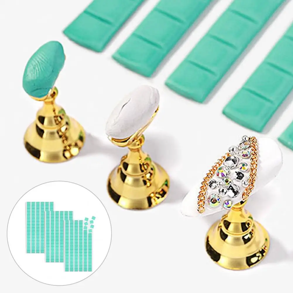 Nagellakklei DIY Kleverige Nagelkunst Zelfklevende poster Putty Manicure Trainingskunst Klei Putty Nagelkunstklei Verwijderbare Tacky Putty voor het ophangen van foto's, posters, foto's