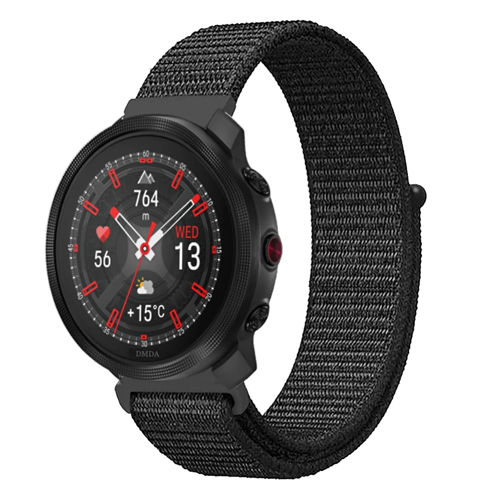 النايلون حلقة الفرقة ل القطبية الحصباء X X2 برو تيتان/فانتاج M3 M2 M V3/إشعال 3 2 سوار الساعة الذكية ل COROS PACE 3 22 مللي متر 20 مللي متر حزام #3