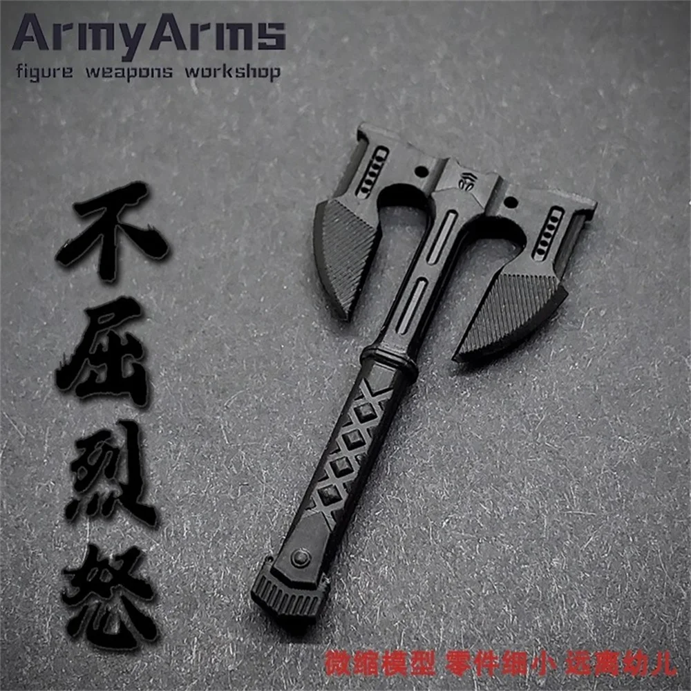 ArmyArms 1/50 soldado muñeca escena accesorios 3,5 CM hacha juguetes de modelo de plástico para cuerpo de figura de acción en Stock