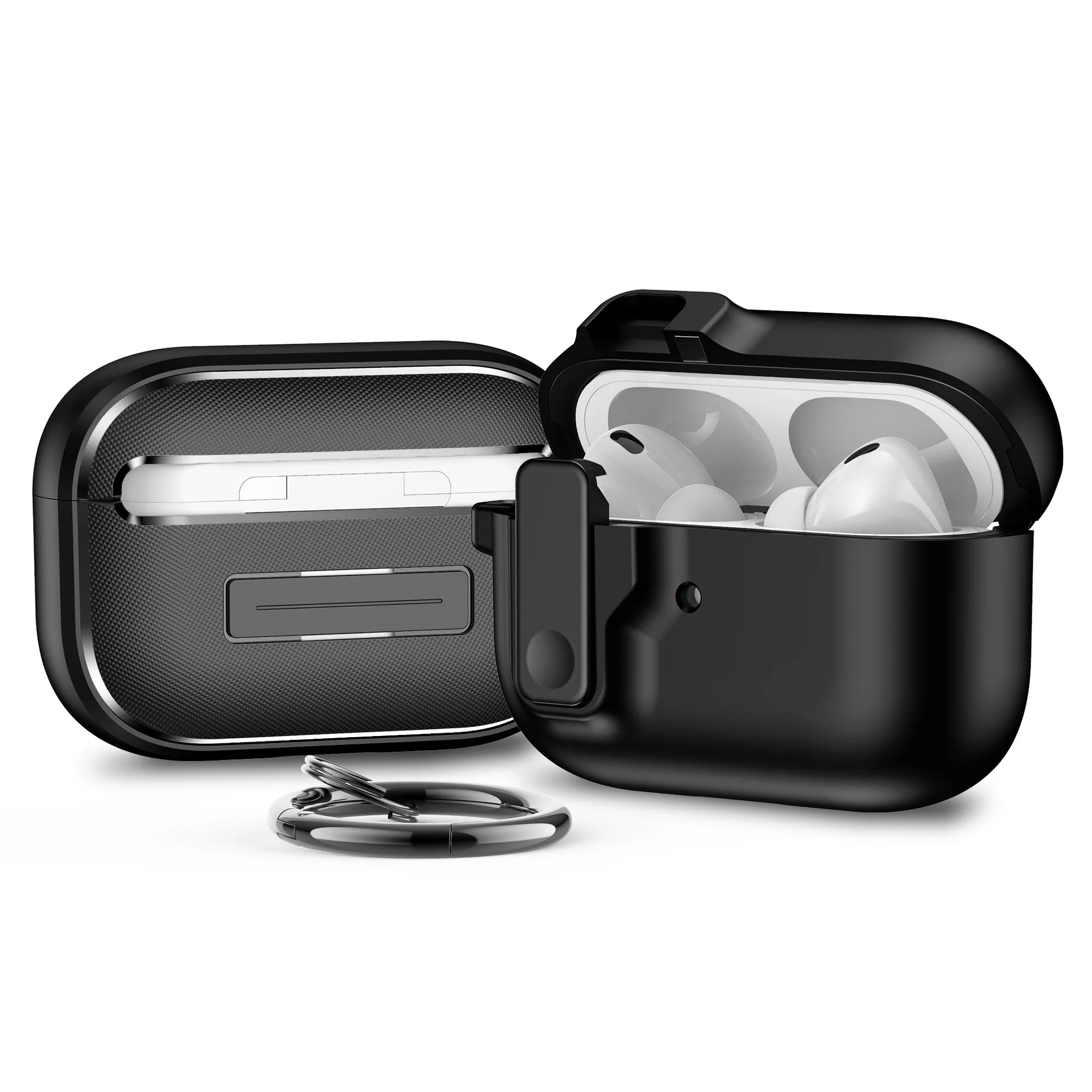 2024 new For Airpods Pro 2nd Gen Case Carbon Fibre Luxury Case Airpods Pro Airpod 3 Earphone Case Shockproof Cover for Airpods