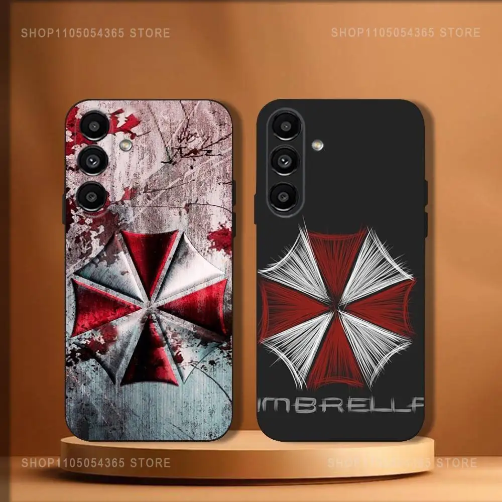 

Art U-Umbrella Phone Case For Samsung Galaxy A20,A21s,A22,A31,A32,A52,A53,A72,73,A80 Soft Black Cover