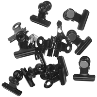 15 Pcs Magnet Clamp Refrigerator Magnetic Holder Fridge Clips Whiteboard Locker