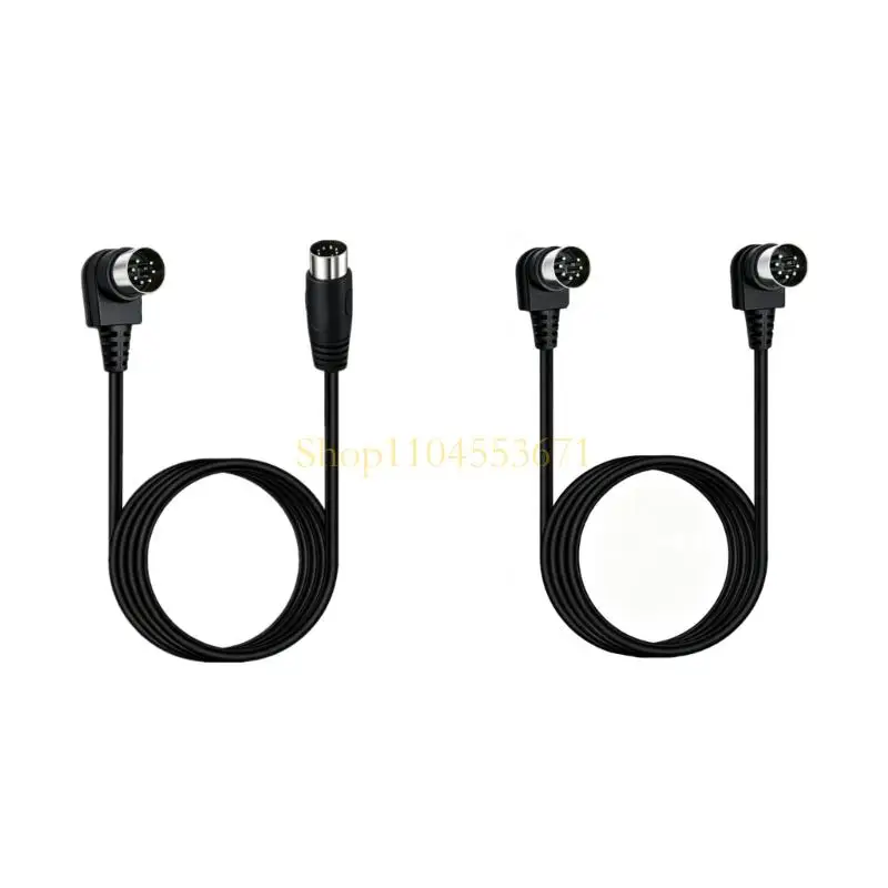 Best Seller Full-Size DIN 7-Pin Male to Male Cable with PVC Exterior for Signal Use