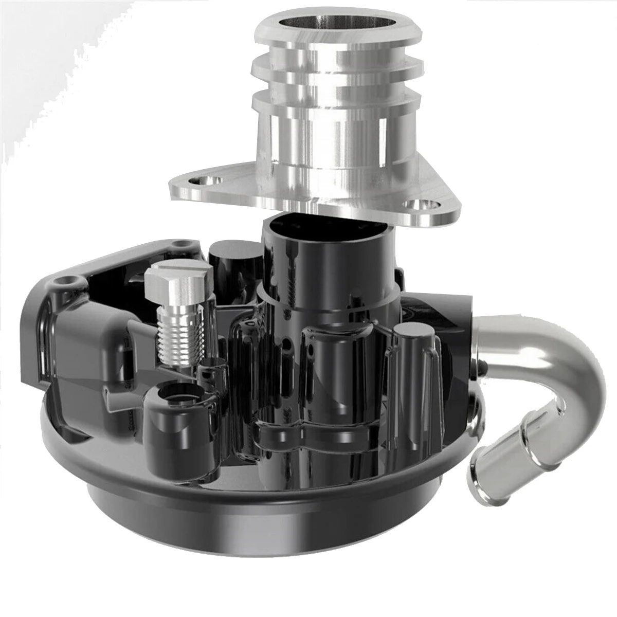 

1 PCS Fuel Filter Housing Head Primer Replacement Parts For 2004-2013 Gmc 2500Hd 6.6L Duramax 12642623