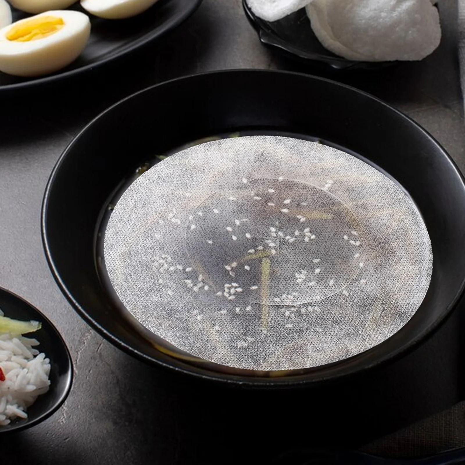 30 قطعة ورق امتصاص زيت المطبخ رقيق يمكن التخلص منه فيلم امتصاص الزيت للحساء هوتبوت المقلية الغذاء الشواء الطبخ تنظيف